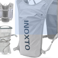 INOXTO Running Hydration Vest Backpack,Lightweight Insulated Pack with 1.5L Water Bladder Bag Daypack for Hiking Trail Running Cycling Race Marathon for Women Men